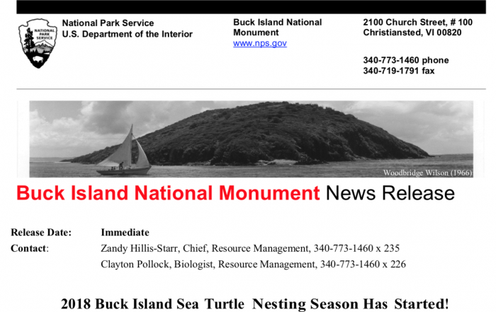 NPS press release screenshot